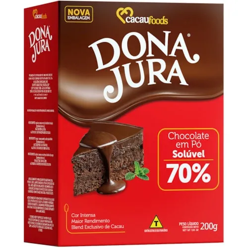 Choc. Po D Jura 70% 200g