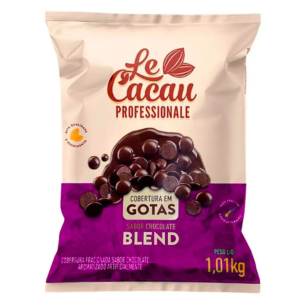 Cobertura Em Gotas Blend 1,01kg Le Cacau