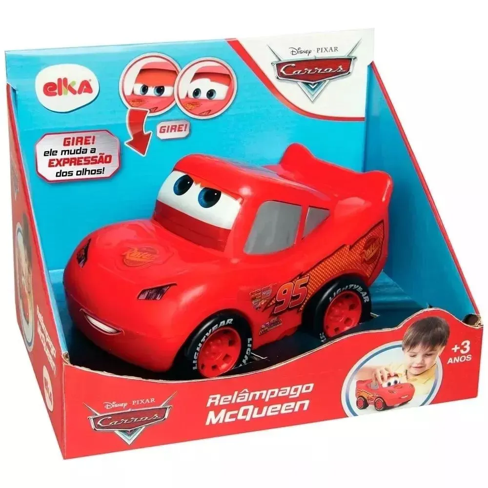 Carrinho +3ANOS Relâmpago McQueen